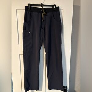 Blue grey figs Kade cargo pants small